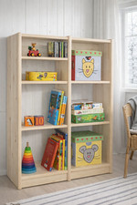 Regal Regalsystem Bücherregal Massivholz Kiefer natur flexibel & erweiterbar