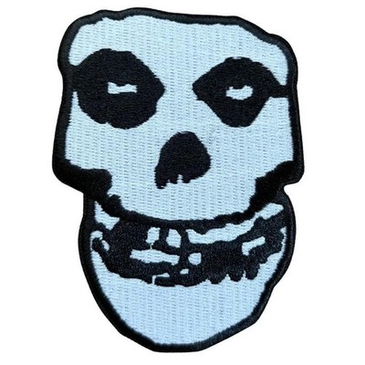 Misfits Patch · White Skull Cut Out (6cm x 9cm) Offizielles Band Merch
