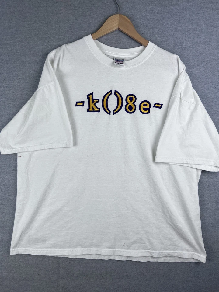 Vintage Y2K Kobe Bryant T-Shirt – Rare 2000s NBA Tee XXL - Image 2 of 4