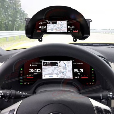For Chevrolet Corvette C6 2006-2013 Car Dashboard Digital Cluster Map Carplay