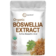Micro Ingredients Organic Boswellia Serrata Extract Powder 8 Ounce Pure Boswe...