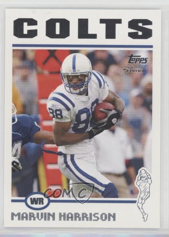 2004 Topps Signature Edition Marvin Harrison #11 HOF 1hs9