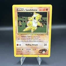 Brock's Sandshrew Pokemon Gym Heroes 71/132