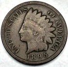 1895 Indian Head Cent Penny Good Condition 1c One Cent US Coin- 0737