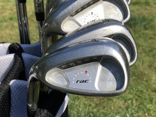 Taylormade RAC OS Left Handed Irons (3-PW) Regular Flex Steel Shaft