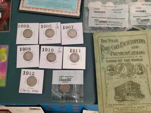 Huge Coin & Currency Lot .Gold, Silver,Barber, Errors,Wheat,OBW Rolls, Franklin - Picture 17 of 24