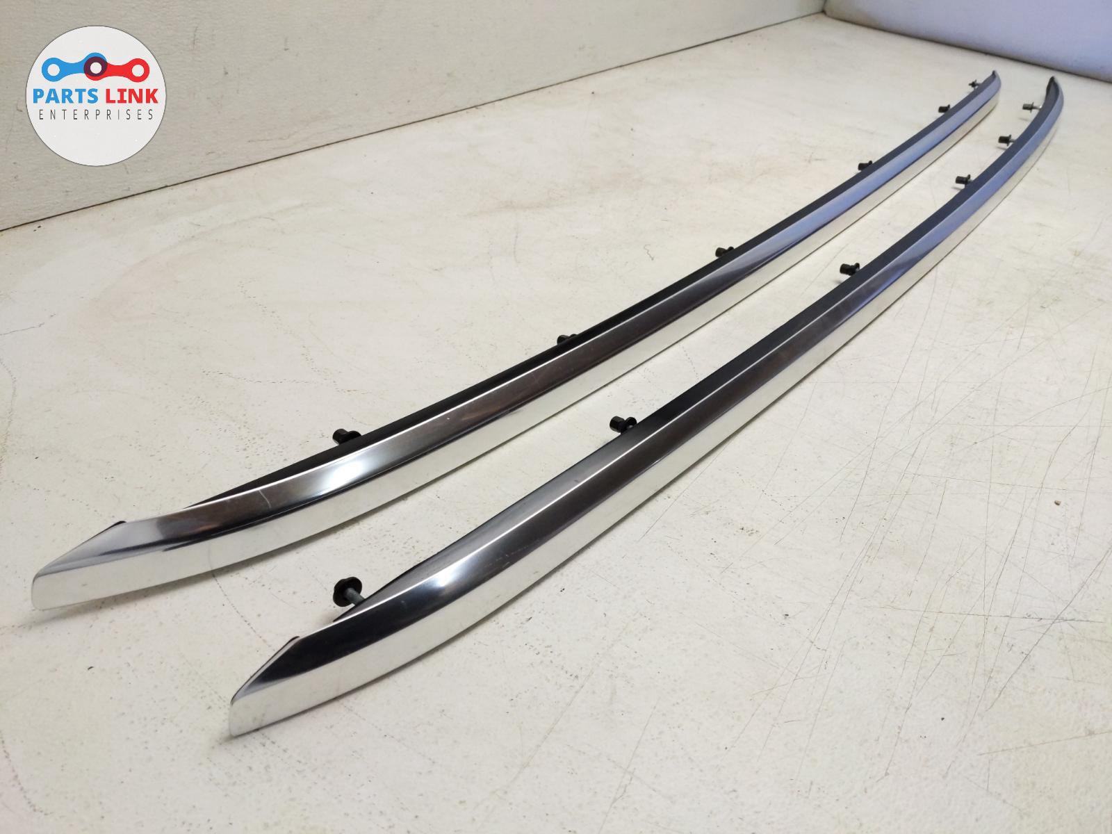 2016-20 BENTLEY BENTAYGA ROOF SIDE RAIL RACK LUGGAGE SUPPORT RIGHT LEFT SET 636
