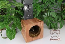 Akustik box –natürliche Handy-Verstärker ganz ohne Strom! Aromatic Red Zder)