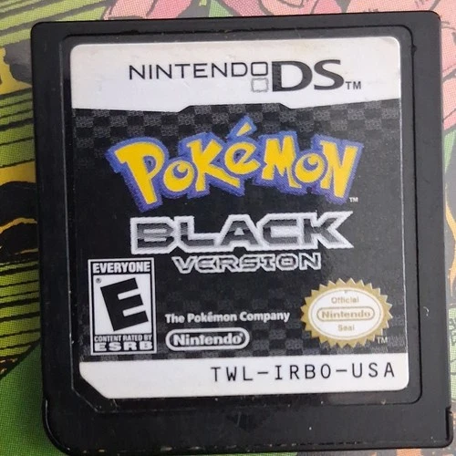 Nintendo Pokémon: Black Version Nintendo DS Role Playing Game Official Seal
