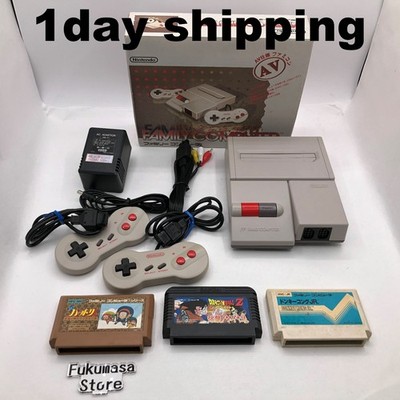 Nintendo New Famicom Console AV HVC-101 Controller Box Made in Japan NES Tested