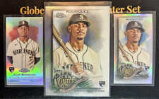 2022 Topps Allen & Ginter Chrome Julio Rodriguez Silver,Mini,& Mini SP Refractor