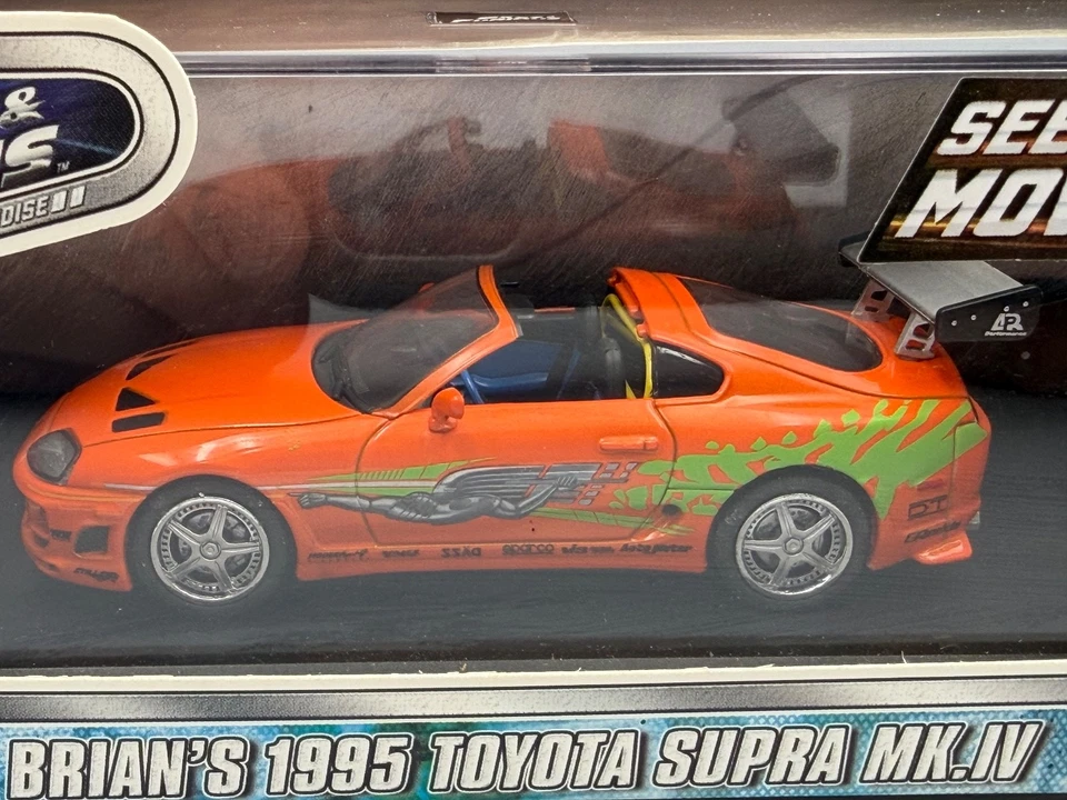 Greenlight Hollywood Fast & Furious Brian's 1995 Toyota Supra MK.IV, 1:43, NIB - Image 2 of 4