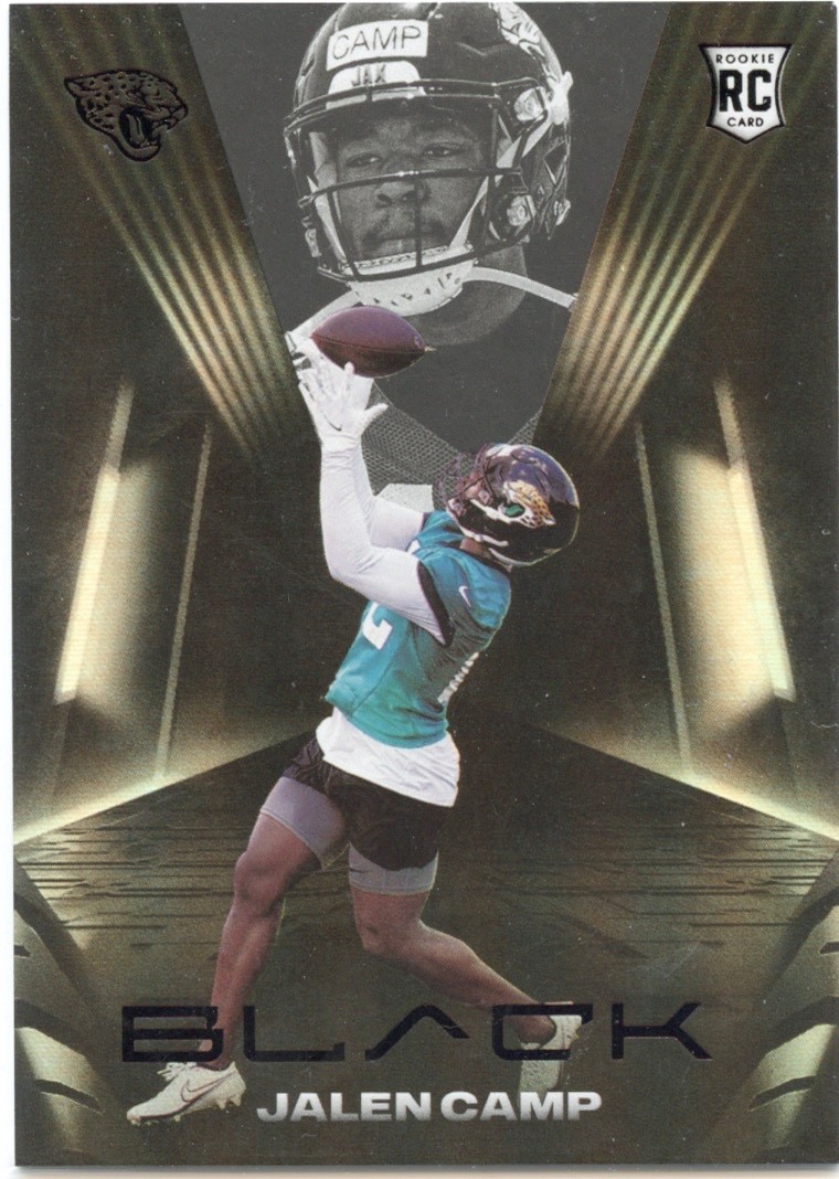 2021 Panini Black #189 Jalen Camp Rookie