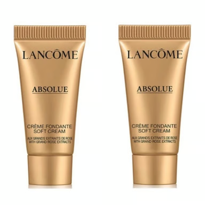 LANCOME ABSOLUE クリームファンデーション 2 X Lancome Absolue Creme Fondante Soft Cream Regenerating