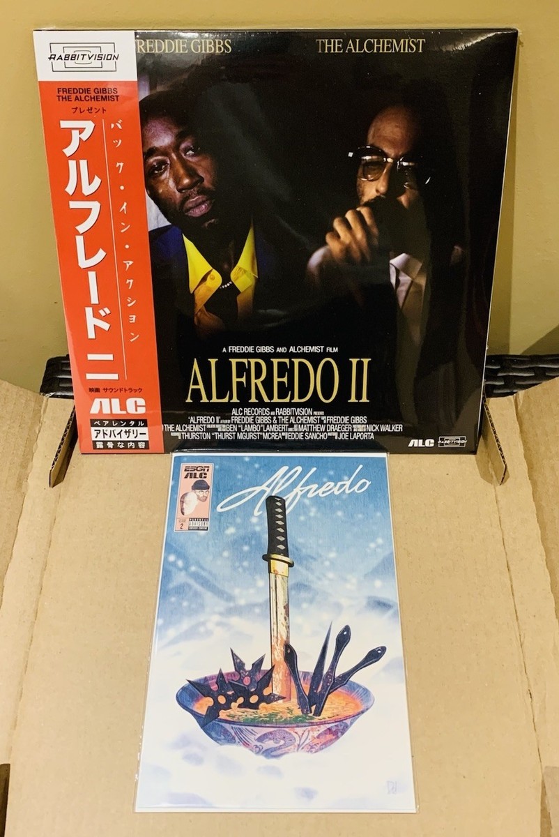 洋楽 ALCHEMIST ALFREDO 2 COMIC$ COVER CD Freddie Gibbs & The Alchemist - Alfredo 2 Alternate Comic