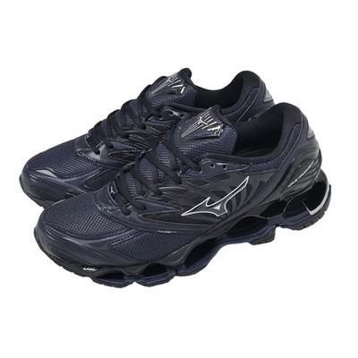 Mizuno Wave Prophecy LS Navy BLue White Men Casual Shoes Sneakers D1GA3337-07