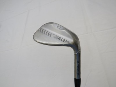 New Cobra SnakeBite SB Raw 52* Gap Wedge KBS Hi-Rev 2.0 125 Stiff Flex Steel