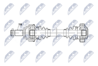 Antriebswelle NTY NPW-BM-211 FüR BMW X5 E53