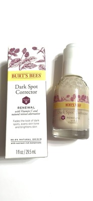 Burt's Bees Renewal Dark Spot Corrector Vitamin C Facial Serum FULL SIZE 1 oz 