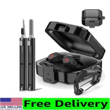 Black Case with Safety Lock for Beats Fit Pro 2021 - Shock Resistant