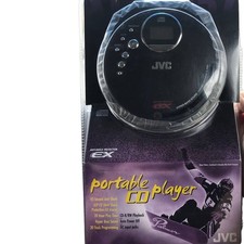 JVC Portable CD Player XL-PG37BK Anti-Shock EX Protection JVC XL-PG37BK NEW NIP