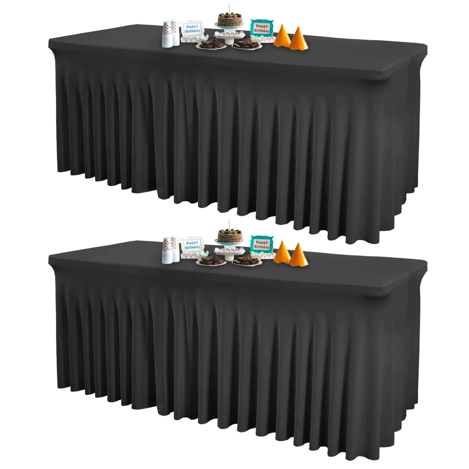 Rectangle Fiber Tablecloth Wedding Table Cloth for Banquet D