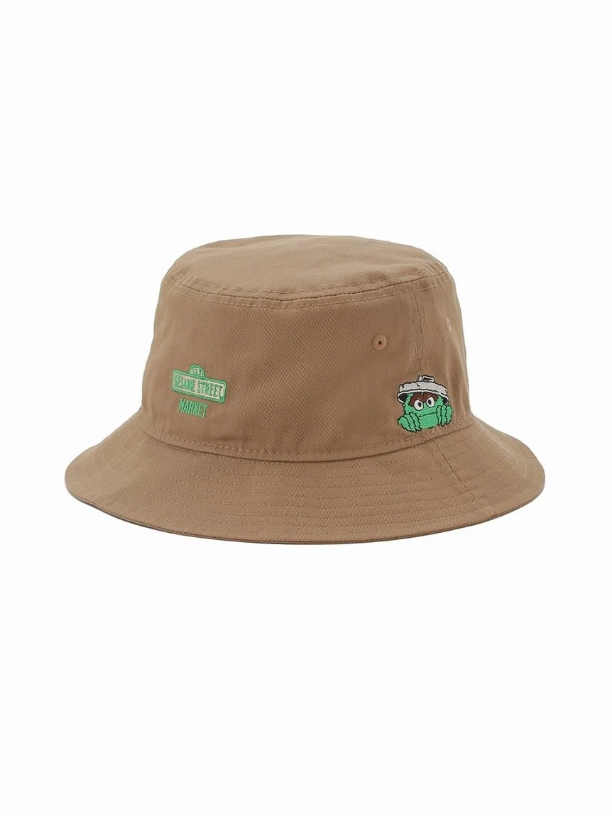 [Sesame Street Market] [NEW ERA] Bucket Hat with Embroidered