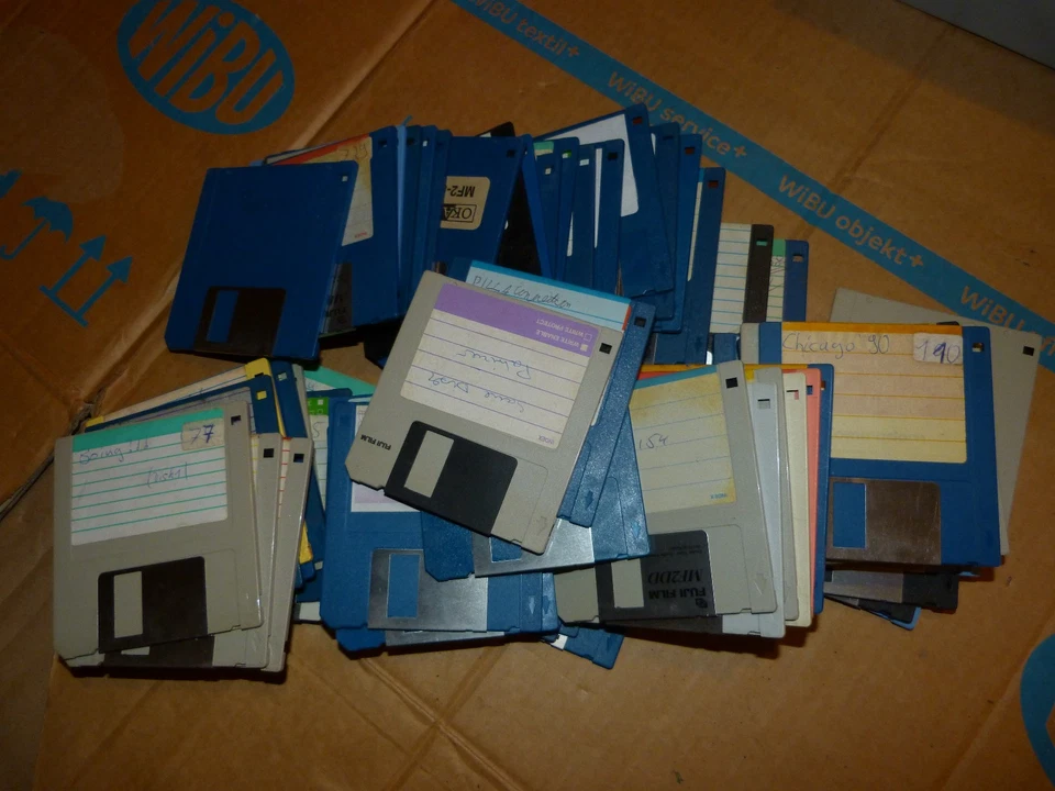 60 alte Amiga Disketten - 3.5 Zoll - ungetestet - Bild 2 von 3