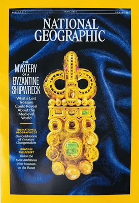 New! National Geographic April 2026: Mystery Of A Byzantine