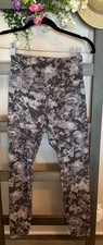 Lululemon Align Pant II 24" Size 4 Color Floral Illusion Ice Grey Multicolored