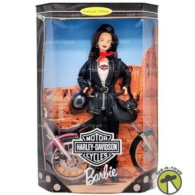 Harley Davidson Barbie Doll Number Brunette 1998 Mattel 22256