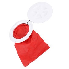 White 4 Inch Boat Deck Access Cover With Tool Bag Long Lasting Impact Proof