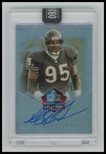 2024 Panini  Prizm Pro Football Hall of Fame Richard Dent Auto /50 Chicago Bears