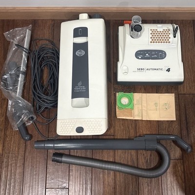 sebo automatic x4 upright vacuum cleaner *read