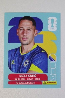 Panini WM 2026 Sticker - Nikola Katić  (BIH 7)