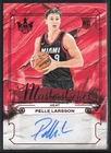 2024-25 Panini Court Kings #MS-LAR Pelle Larsson Masterstrokes Ruby Auto #/75
