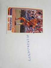 1982 Topps Kent Tekulve signed Baseball Card