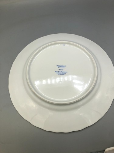 Artois Vert by Bernardaud Limoges, France individual Dinner Plates 10.25" - Picture 3 of 3