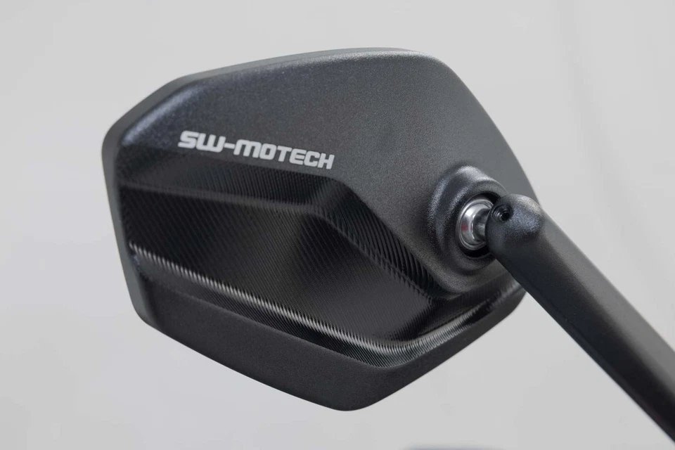 SW MOTECH Mirror Set Sport Short M10x1.25 Right/Left High | Mir.00.850.10201 - Image 2 of 4