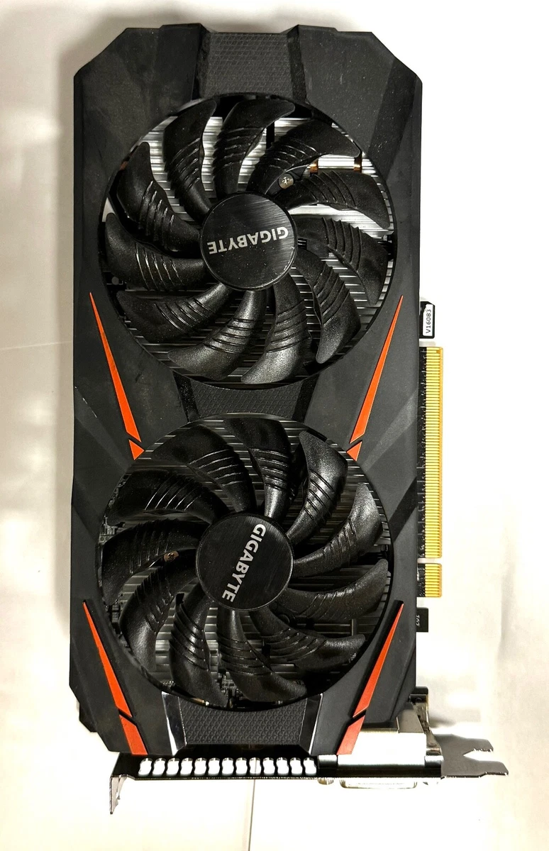 Gigabyte Nvidia GeForce GTX 1060 3GB GDDR5 Graphics Card GV N1060WF2OC 3GD A4