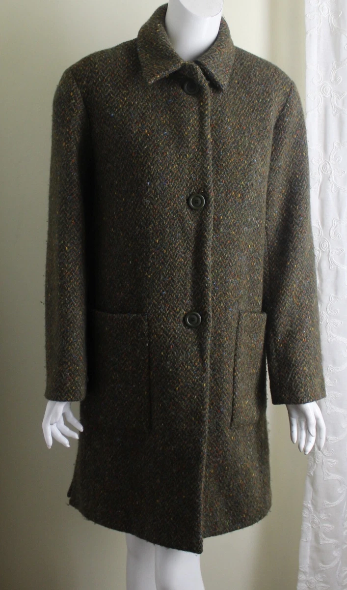 Tweed car coat best sale women's