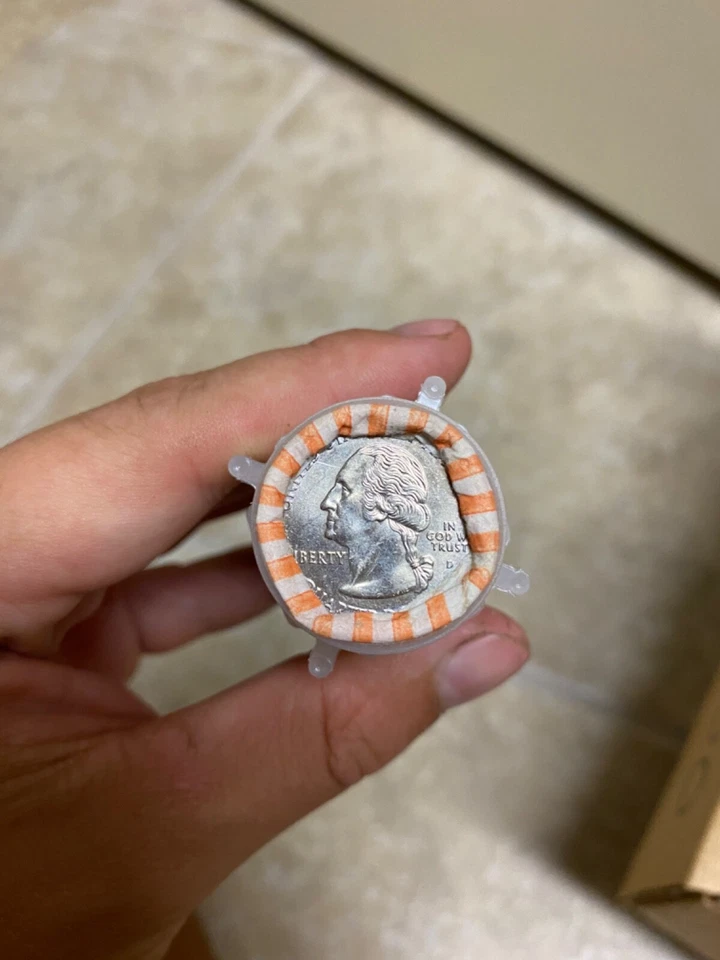 2007 uncirculated State Quarters ☆ $100 ☆ 10 OBW rolls ☆ 5 States ☆ P&D FULL SET - Image 2 of 4