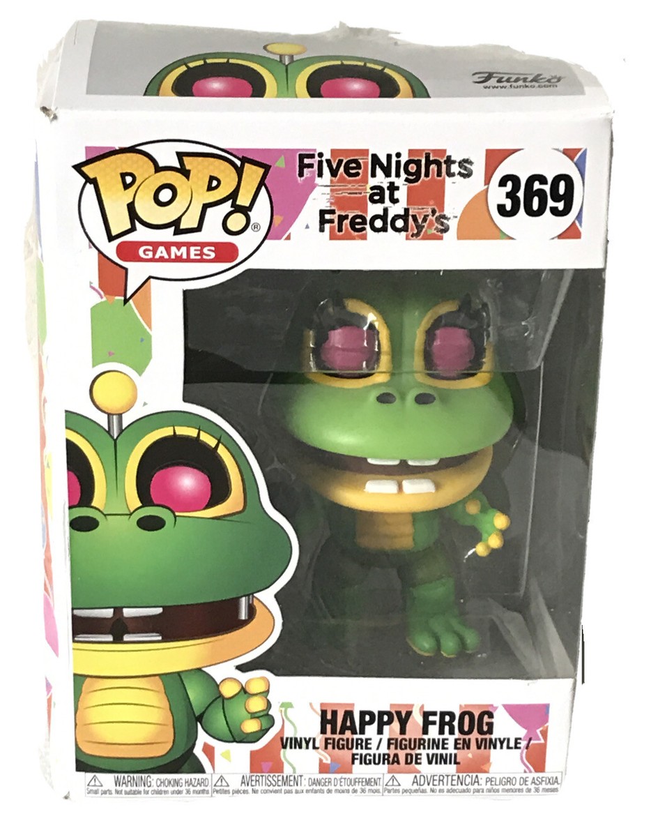 New Funko POP! Games Five Nights At Freddy's Pizza Sim Happy Frog
