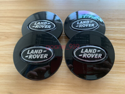 4x Original Radkappen für Range Rover S/C   Hochglanzschwarz