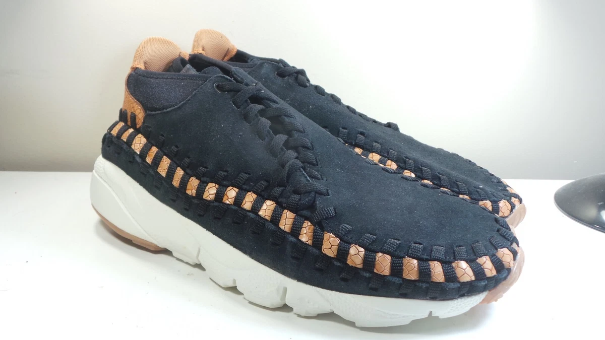 Nike Air Footscape Woven Chukka PRM Black for Sale | Authenticity