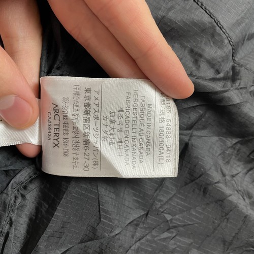 Arc'teryx Veilance Achrom IS Jacket Size Large Black - Picture 6 of 6
