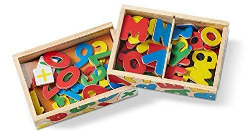 Melissa & Doug Deluxe Magnetic Letters and Numbers Set With 89 