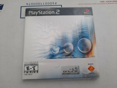 Sony PlayStation 2 PS2 Network Adaptor Start-Up Disc Complete (New, Sealed)