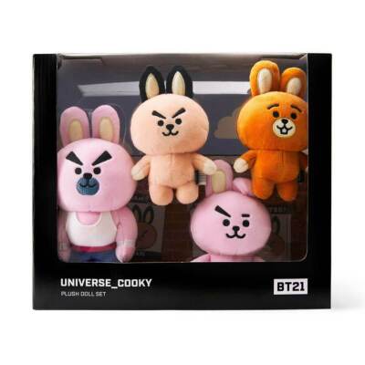 BT21 Universe Official BTS Authentic Goods COOKY Standing Plush 4