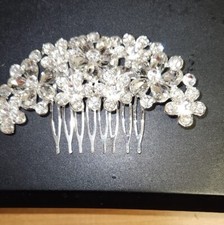 Hair Piece Accessory Floral Rhinestone Bridal Party Fashion Women